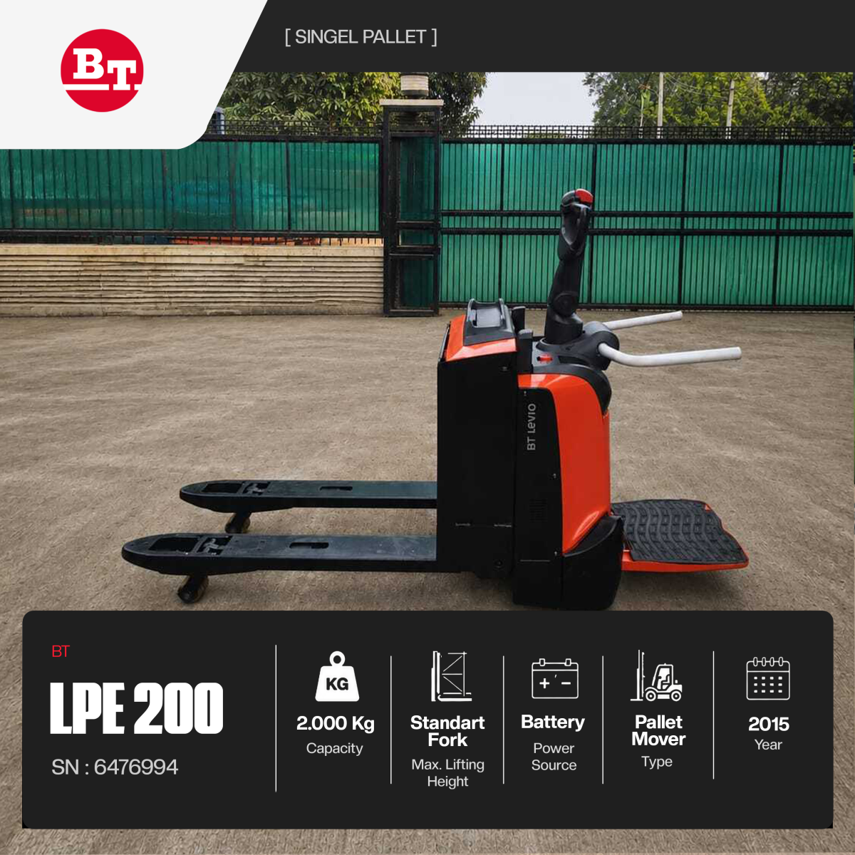 Forklift BT LPE 200