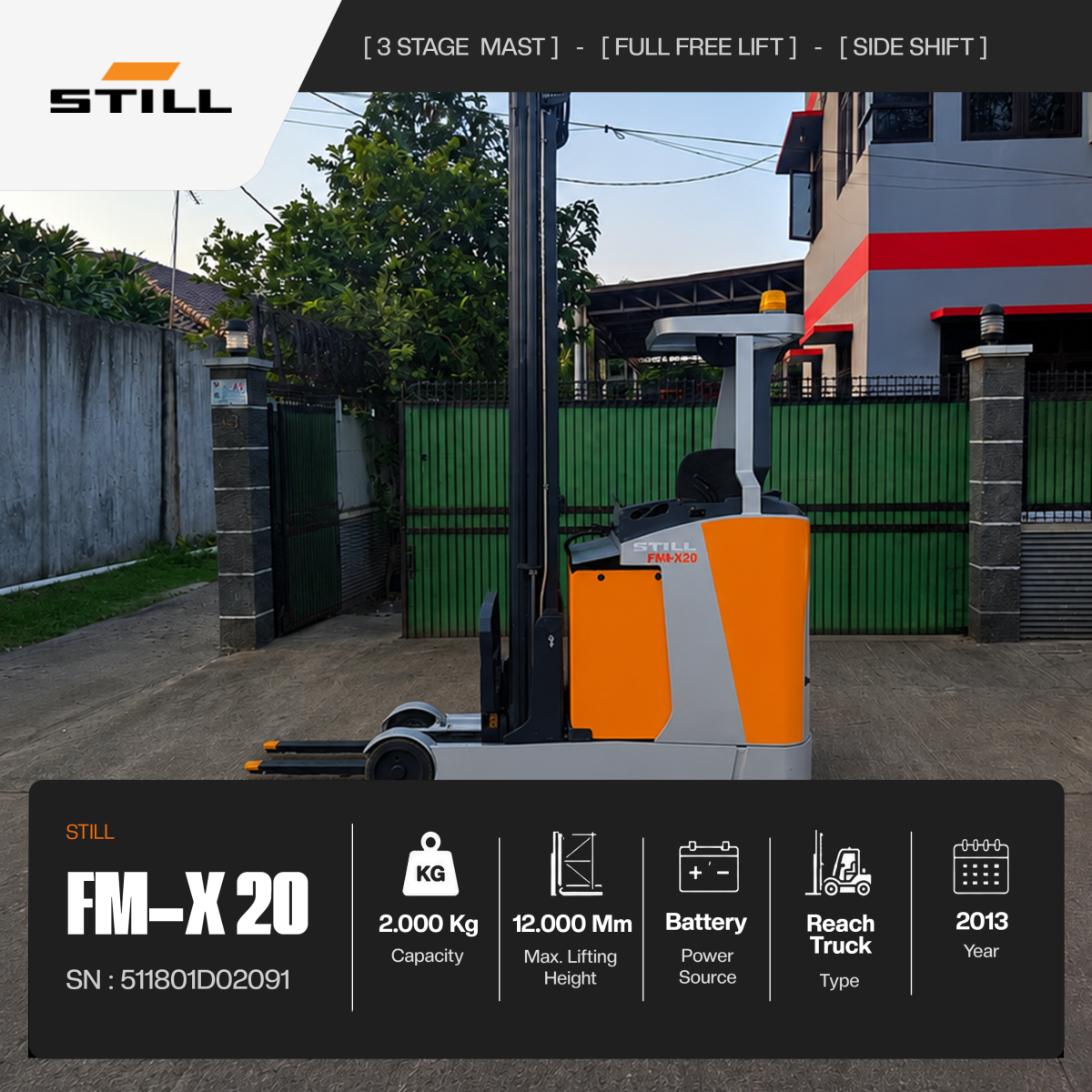 Forklift STILL FMX 20 