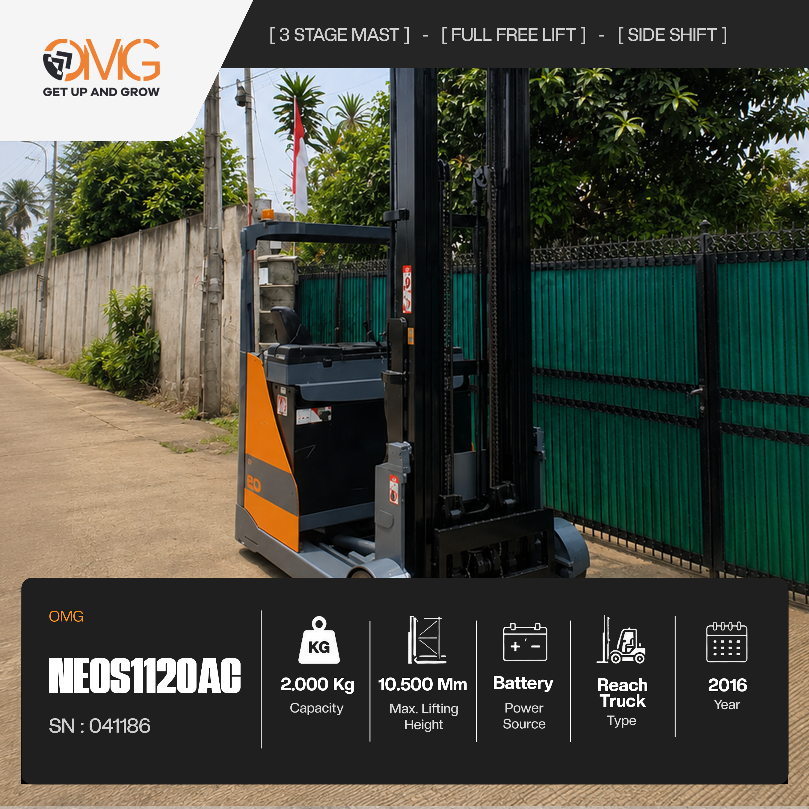 Forklift OMG NEOS II 20 AC