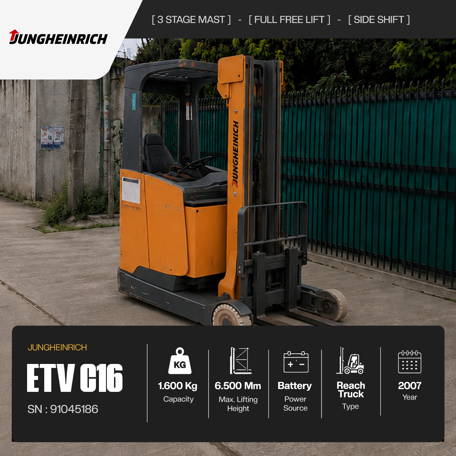Jungheinrich ETV C16