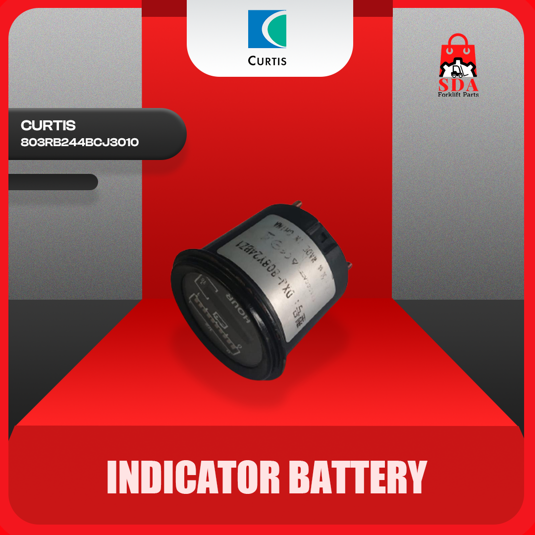 Sparepart Forklift Indicator Battery Curtis PN 803RB244BCJ3010