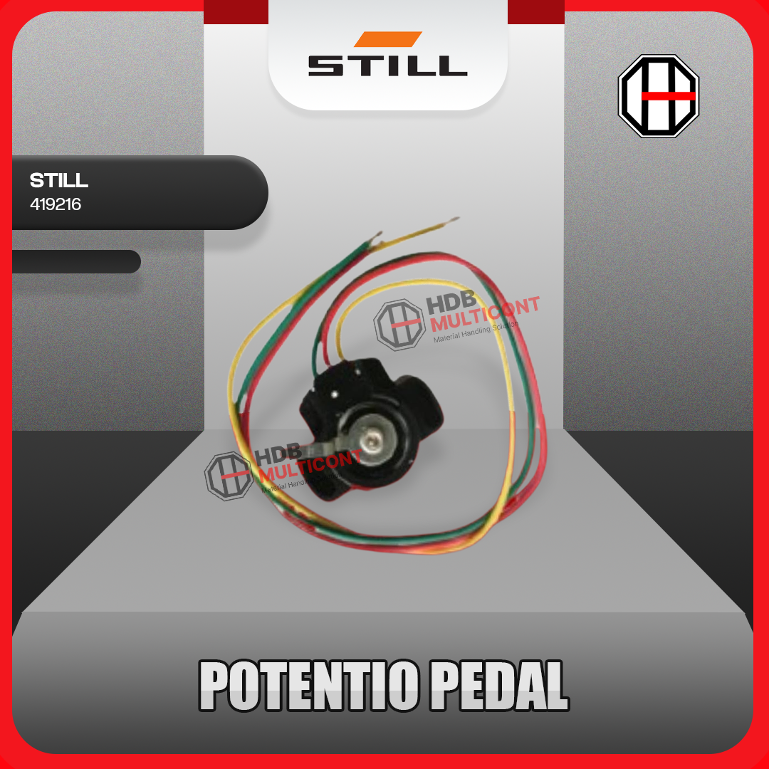 Sparepart Forklift Potentio Pedal STILL PN 419216