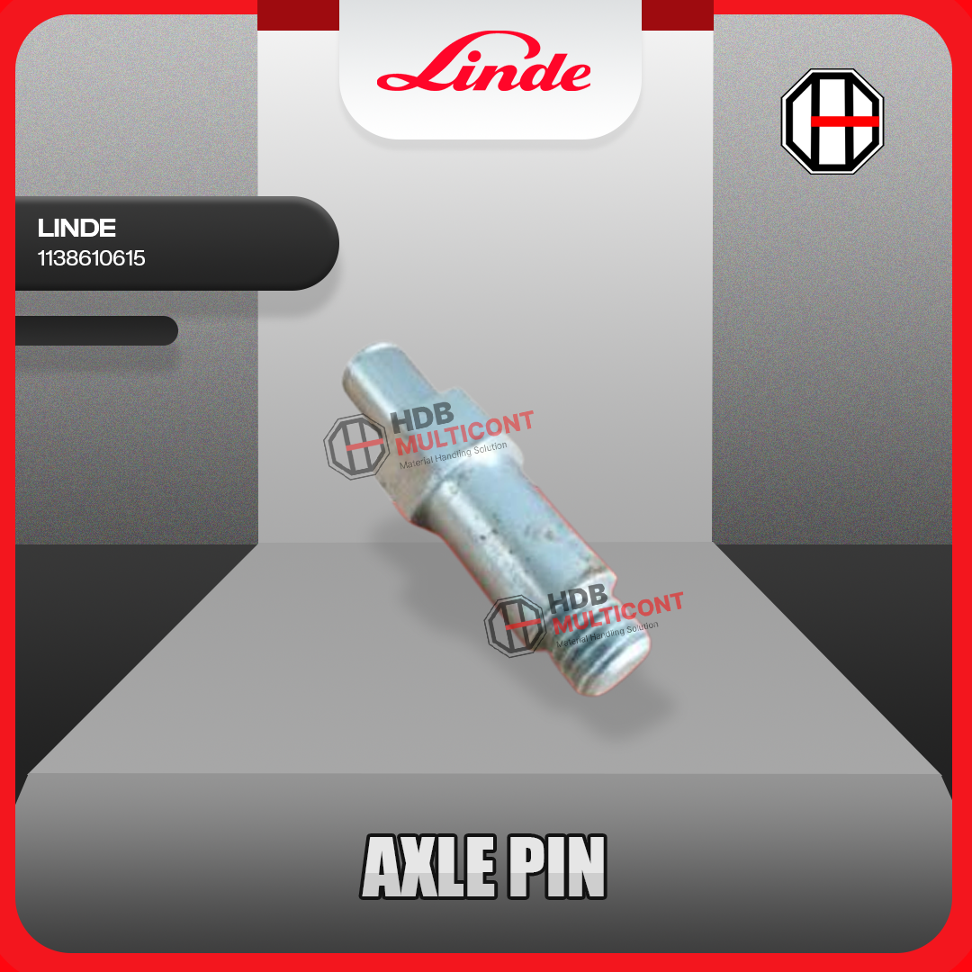Sparepart Forklift Axle Pin LINDE PN 1138610615