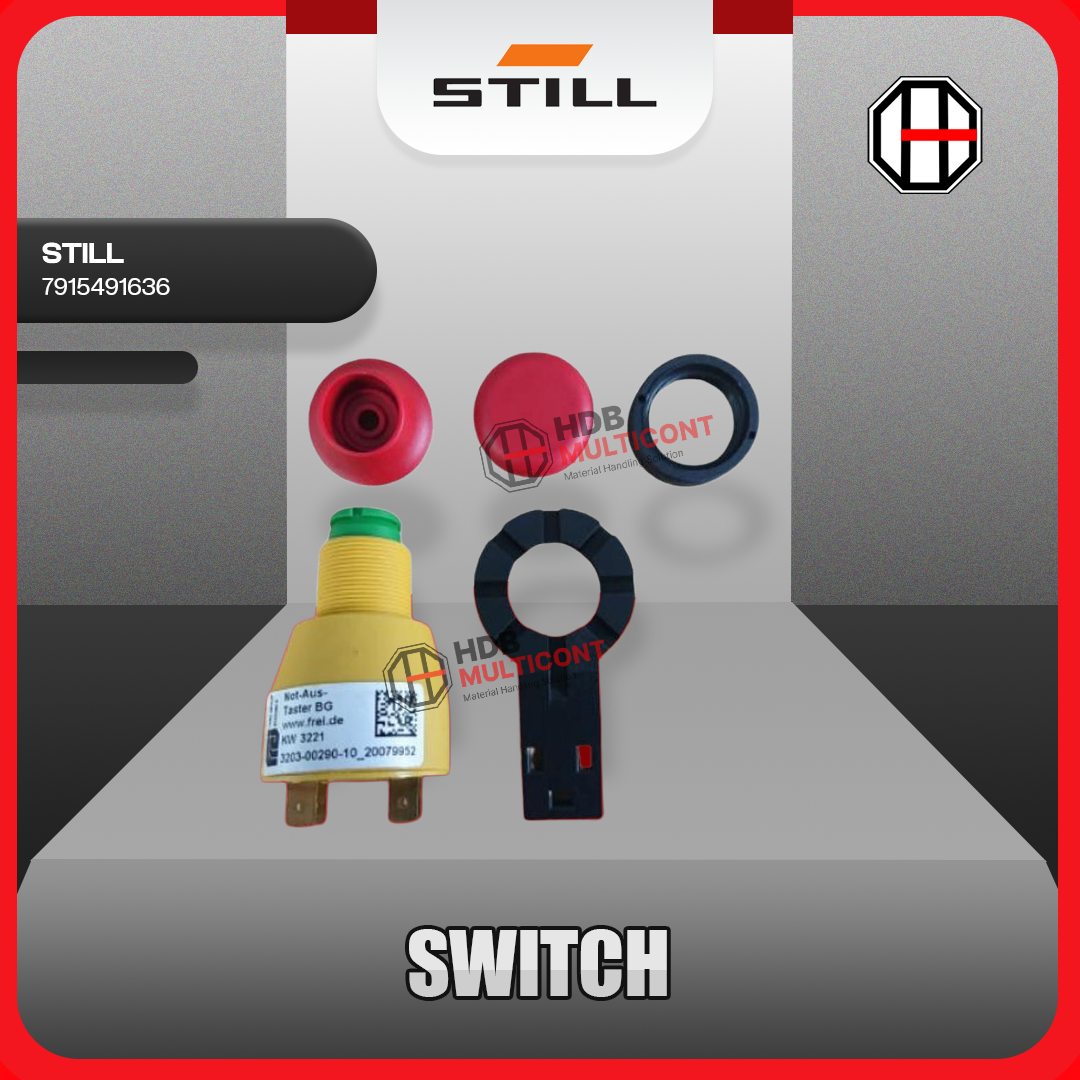 Sparepart Forklift Switch STILL PN 7915491636