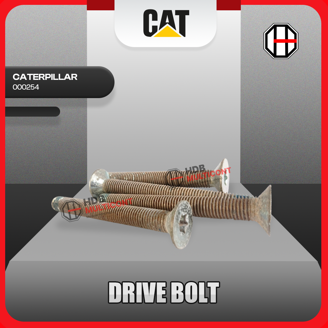 Sparepart Forklift Drive Bolt CATERPILLAR PN 000254
