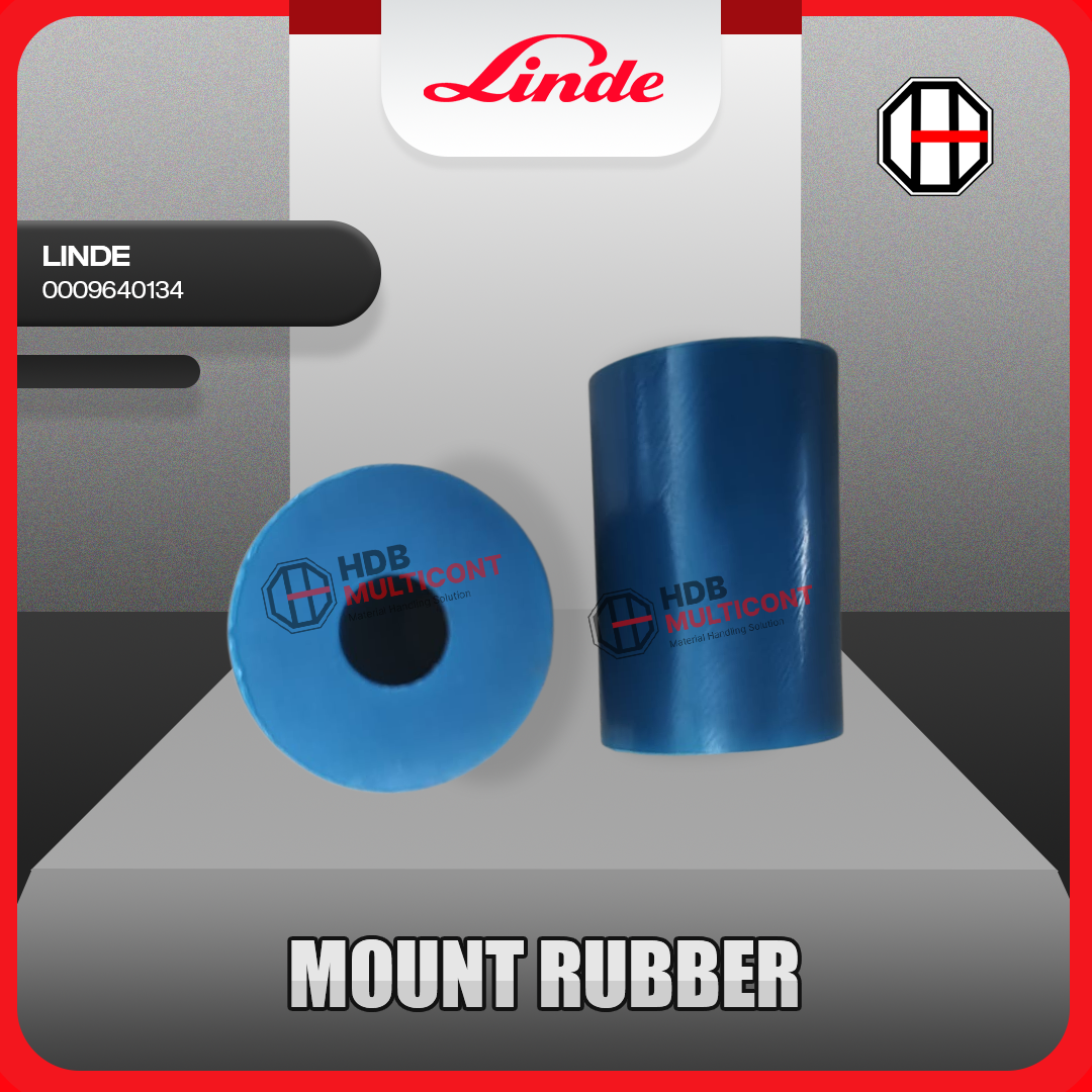 Sparepart Forklift Mount Rubber LINDE PN 0009640134