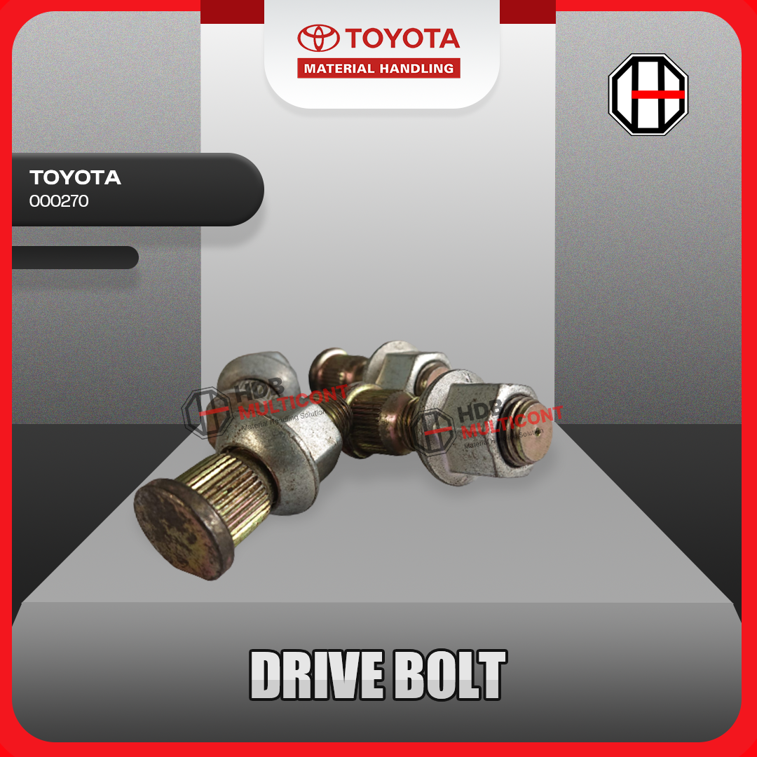 Sparepart Forklift Drive Bolt EP PN 000270