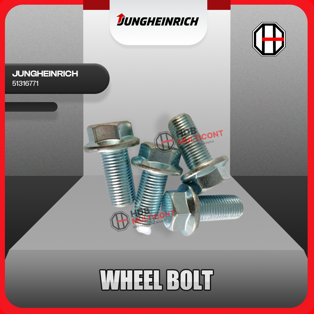 Sparepart Forklift Wheel Bolt JUNGHEINRICH PN 51316771