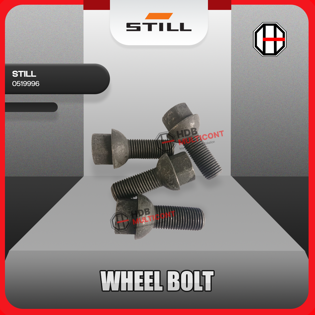 Sparepart Forklift Wheel Bolt STILL PN 0519996