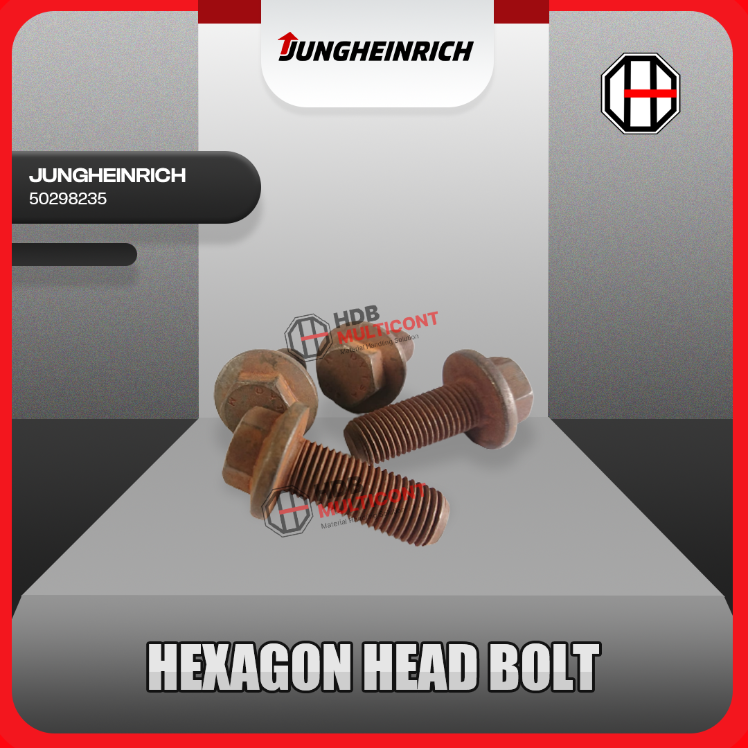 Sparepart Forklift Hexagon Head Bolt JUNGHEINRICH PN 50298235