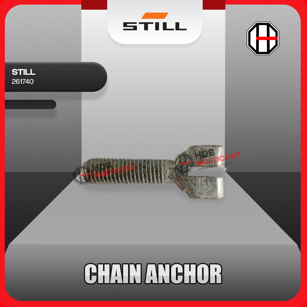 Sparepart Forklift Chain Anchor STILL PN 261740
