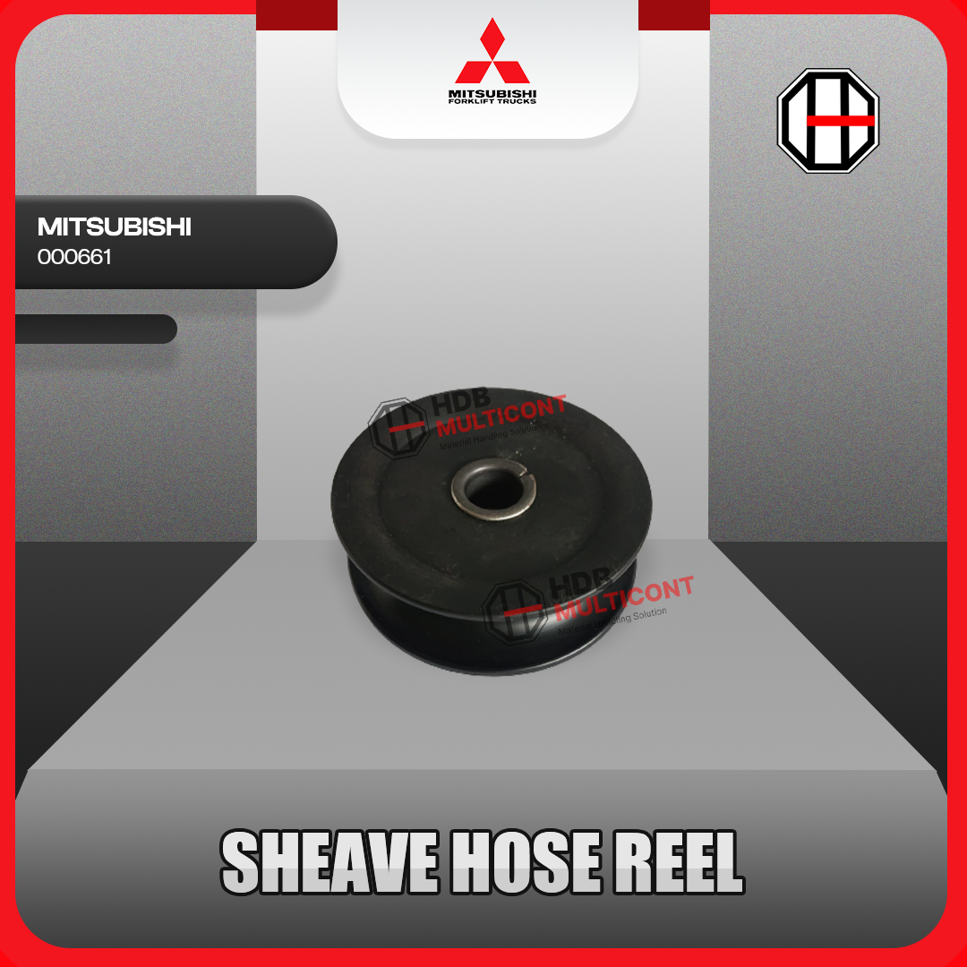 Sparepart Forklift Sheave Hose Reel MITSUBISHI PN 000661