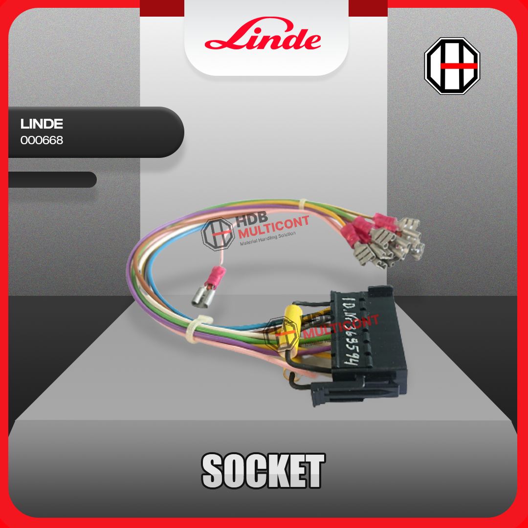 Sparepart Forklift Socket LINDE PN 000668