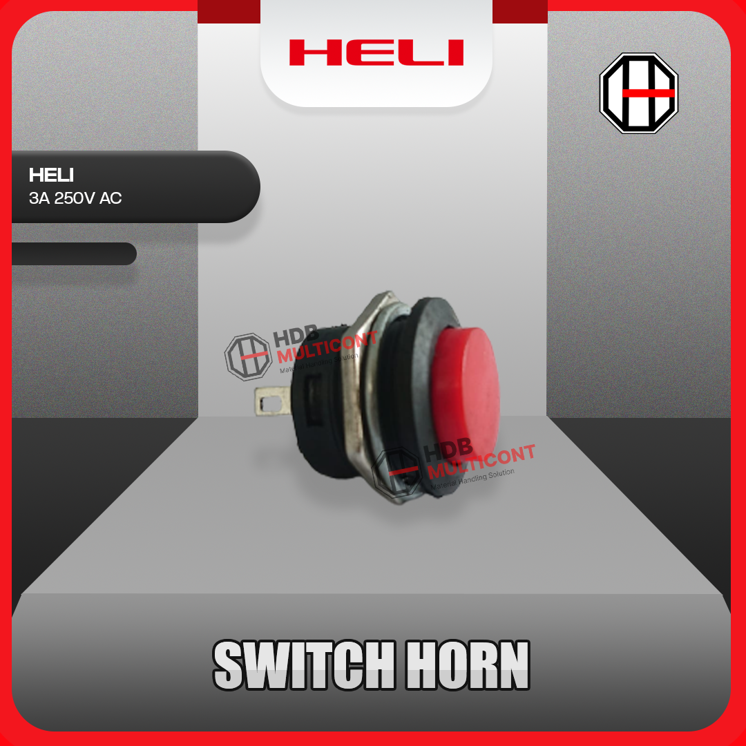 Sparepart Forklift Switch Horn HELI 3A 250V AC