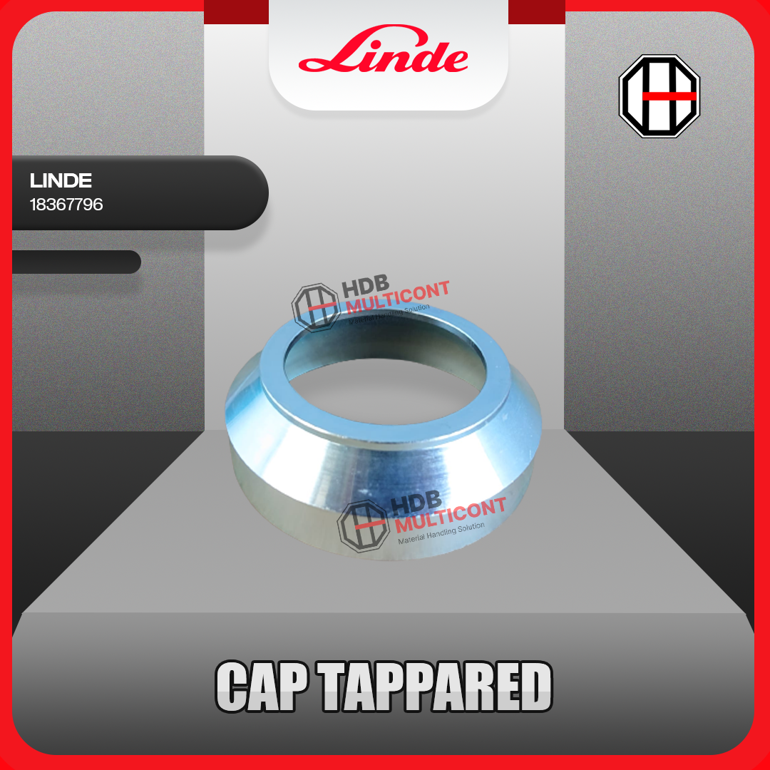Sparepart Forklift Cap Tappared LINDE PN 18367796