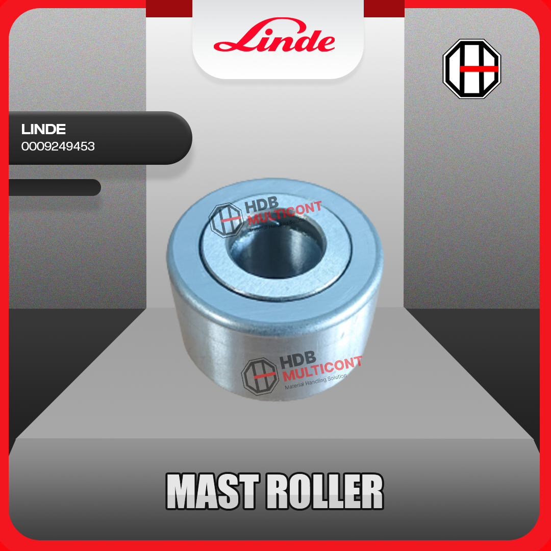 Sparepart Forklift Mast Roller LINDE PN 0009249453