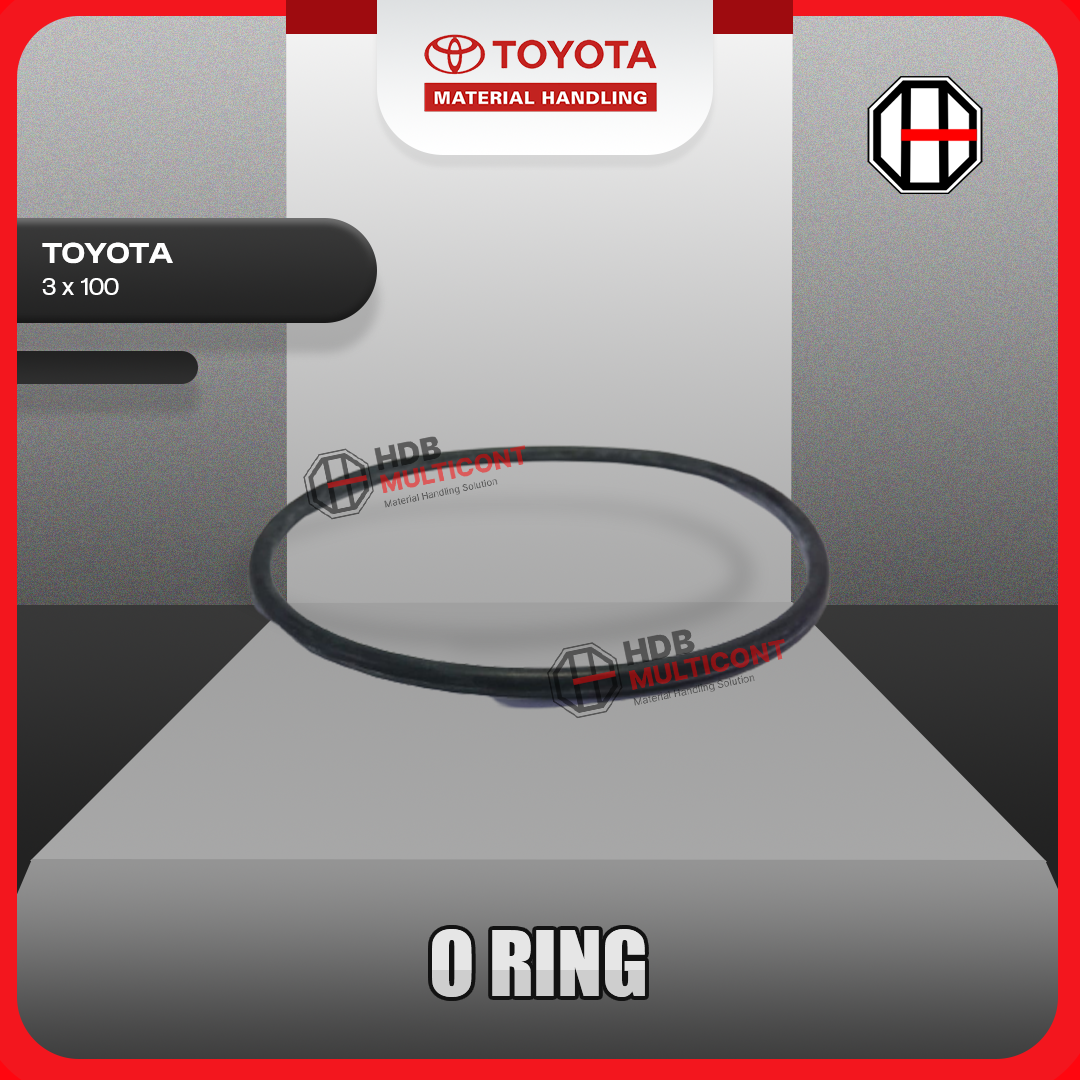 Sparepart Forklift O Ring TOYOTA PN 3 x 100