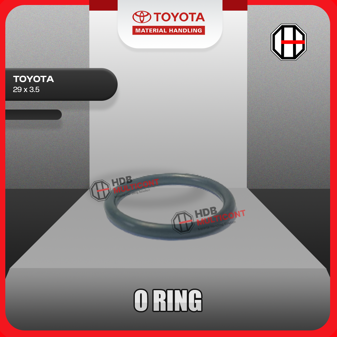 Sparepart Forklift O Ring TOYOTA PN 29 x 3.5