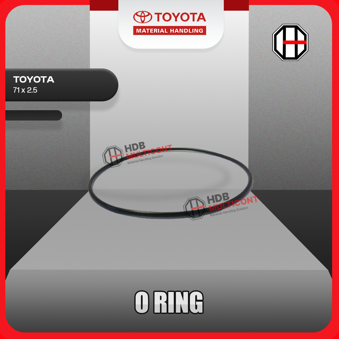 Sparepart Forklift O Ring TOYOTA PN 71 x 2.5