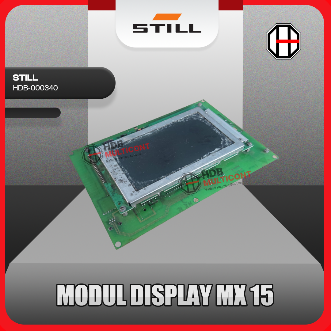 Sparepart Forklift Modul Display MX 15 STILL PN HDB-000340