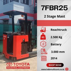 Forklift TOYOTA 7FBR25-11208