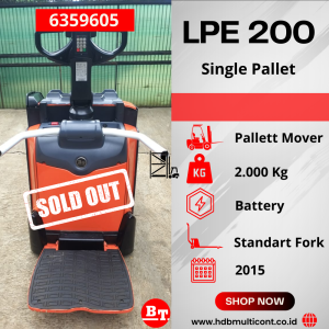 Forklift BT LPE 200 sn 6359605 - SOLD