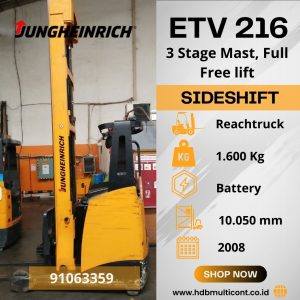 Forklift Jungheinrich ETV 216 SN 91054339