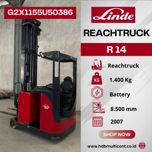 Forklift LINDE R14 sn G2X1155U50386