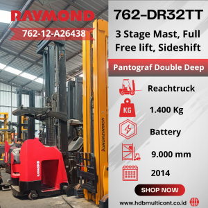 Forklift RAYMOND DR32TT Double Deep SN 762-12-A26438