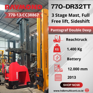 Forklift RAYMOND DR32TT Double Deep SN 770-13-CC38867