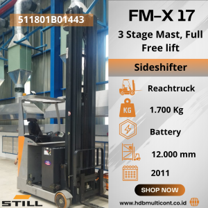 Forklift STILL FMX 17 sn 511801B01443