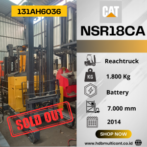 Forklift CATERPILLAR NSR18CA sn 131AH6036