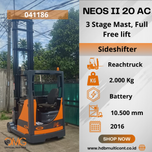 Forklift OMG NEOS II 20 AC – Reach Truck Elektrik